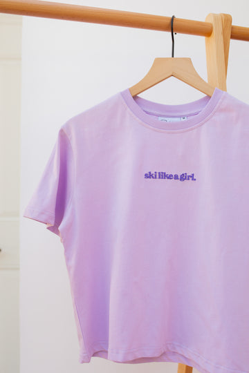 Like You Mean It Tee - Lilac