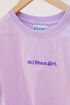 Like You Mean It Tee - Lilac