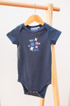 Baby Ski Like a Girl Star Onesie