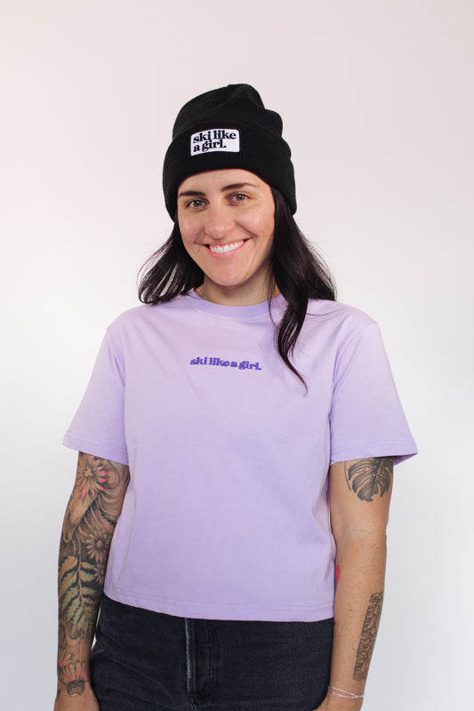 Like You Mean It Tee - Lilac