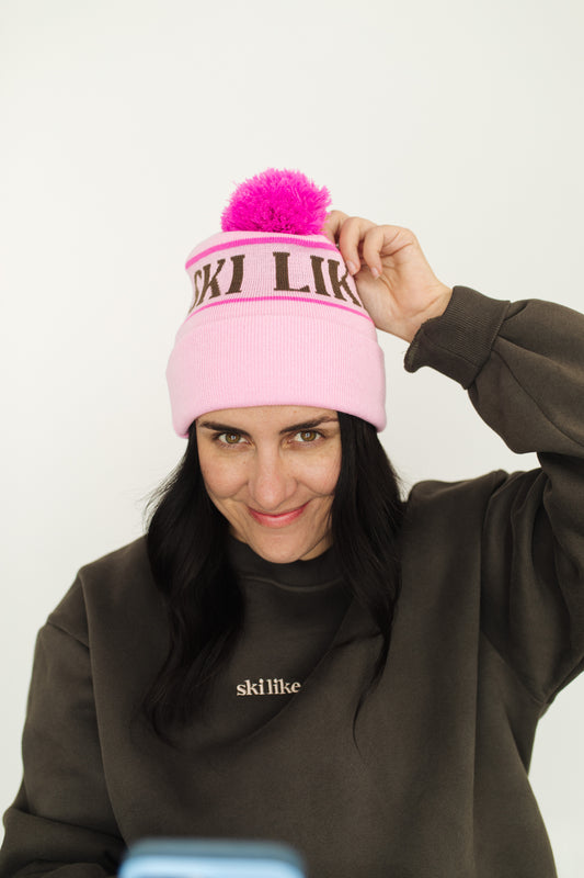 Team SLAG Beanie – Pink