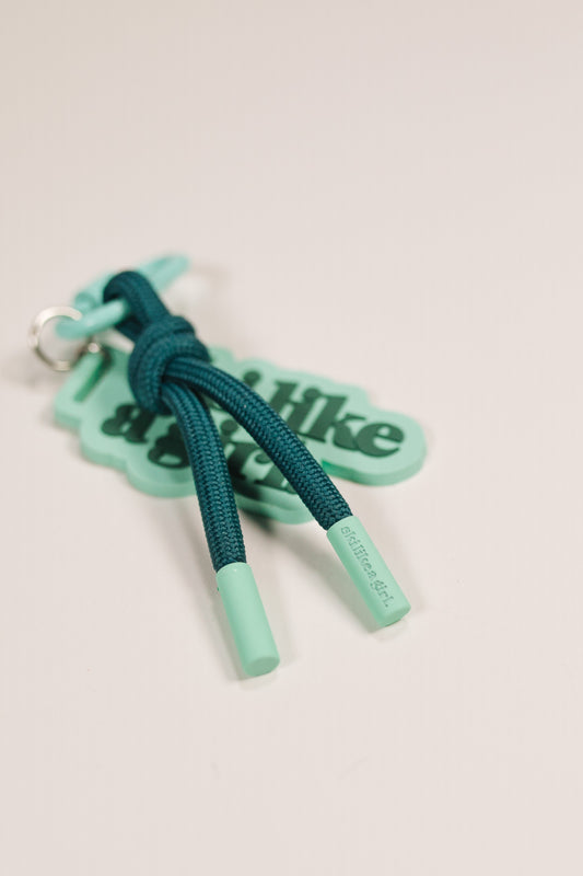 Ski Glacier Bag Charm