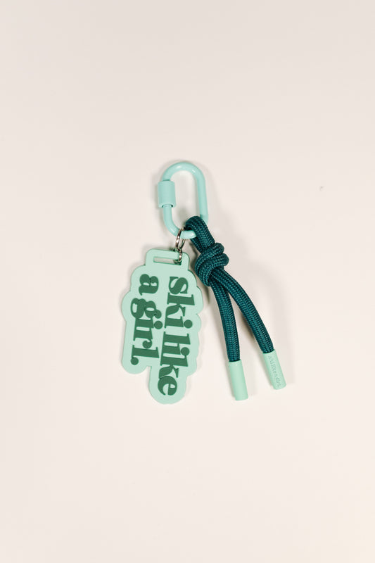 Ski Glacier Bag Charm