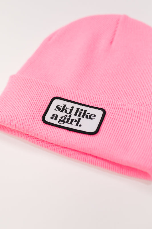 Barbie Patch Beanie