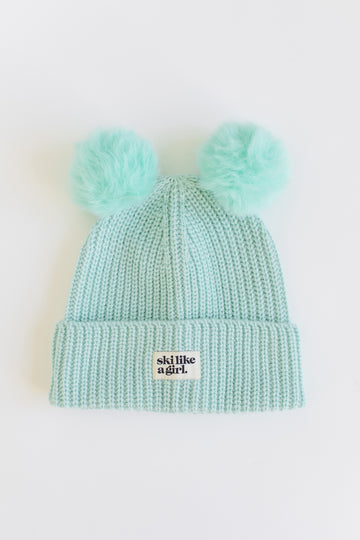 Youth Powder Cub Beanie – Arctic