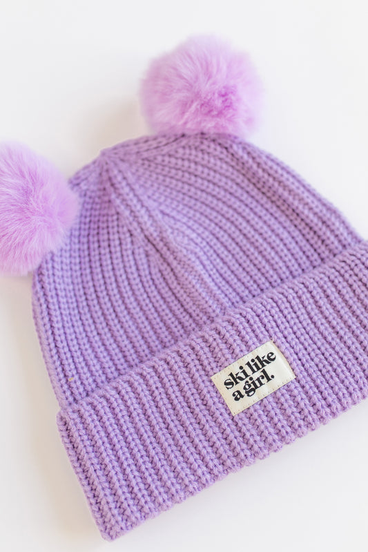 Youth Powder Cub Beanie – Lilac
