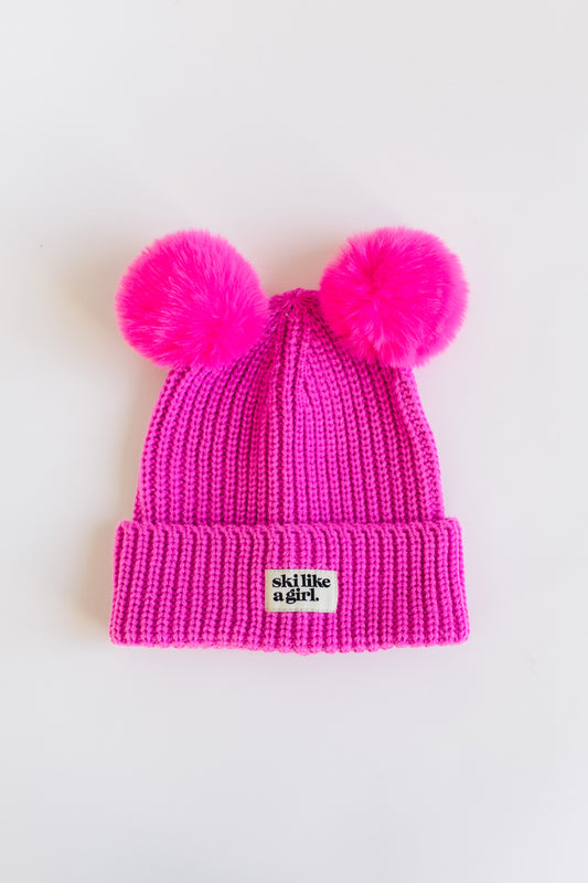Toddler Powder Cub Beanie – Punch