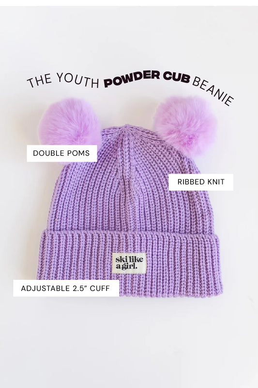 Youth Powder Cub Beanie – Lilac