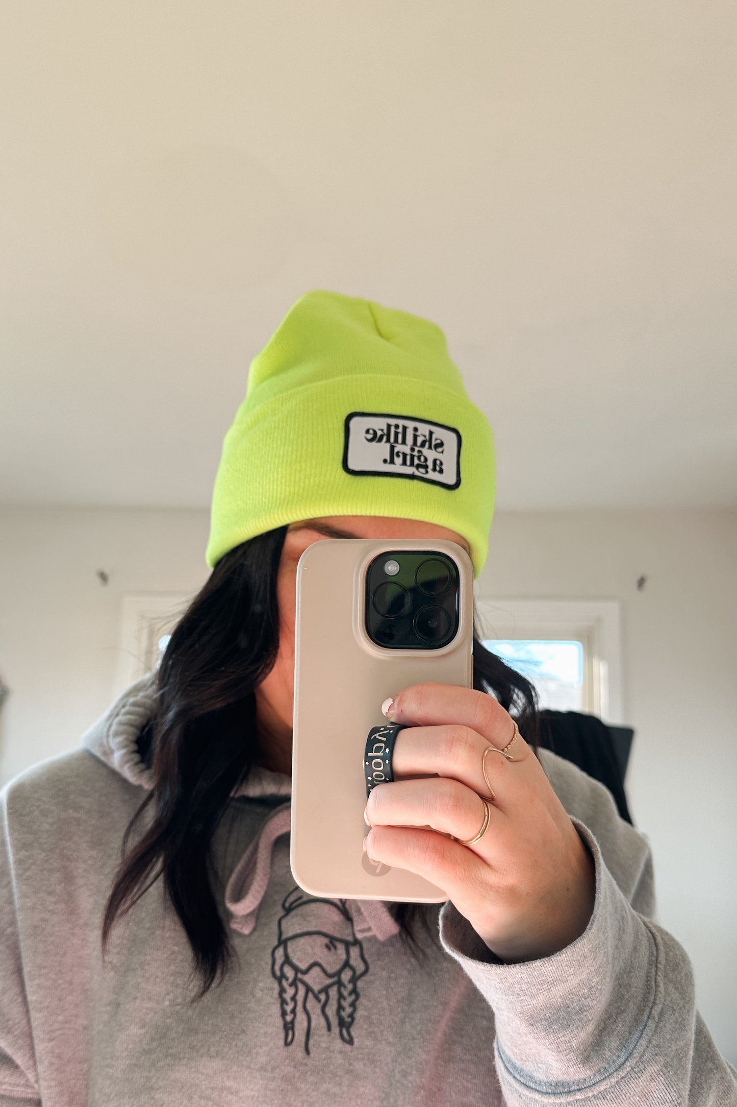 Electric Beanie with Patch