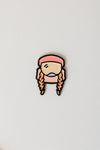 Sendy Peach Pin