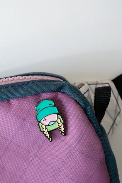 Sendy Seafoam Pin