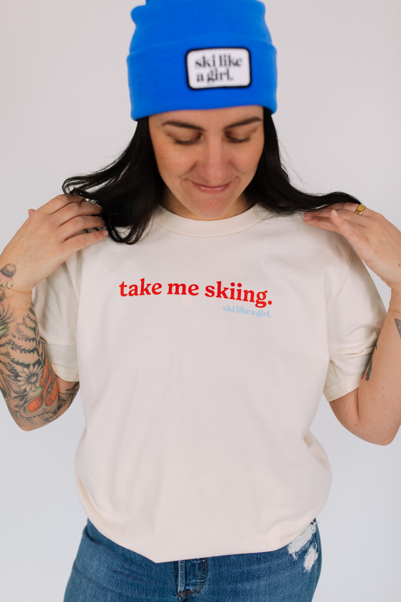 Take Me Skiing Tee – Pop-up Leftover