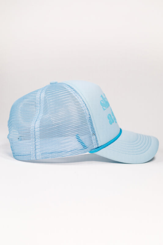 Ski Like a Girl Trucker – Sky