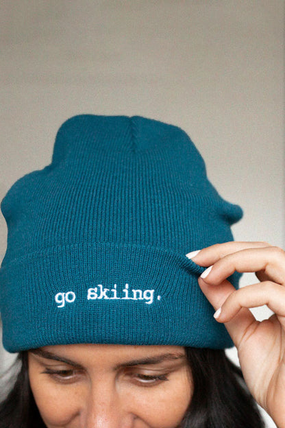 Go Skiing Beanie – Dawn