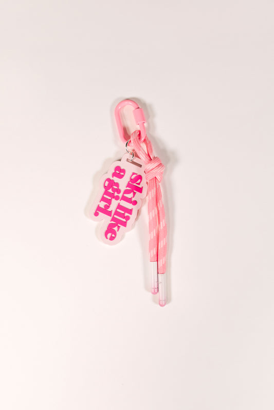Ski Barbie Bag Charm