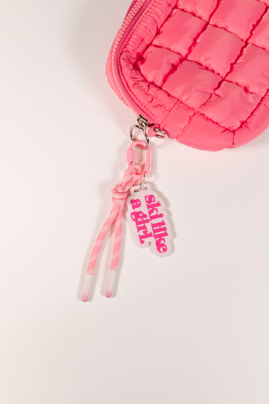 Ski Barbie Bag Charm
