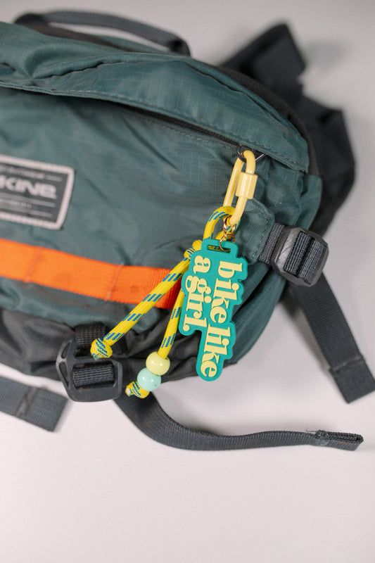Bike Lightning Bag Charm