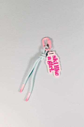 Ski Powder Bag Charm