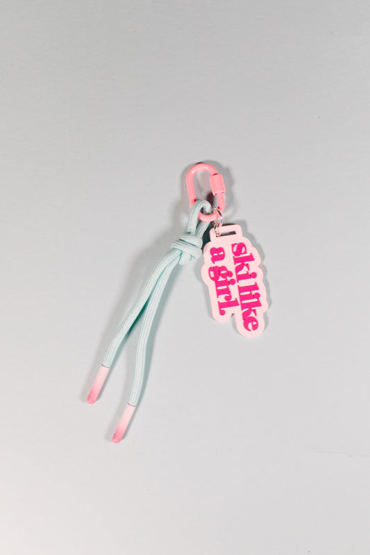 Ski Powder Bag Charm