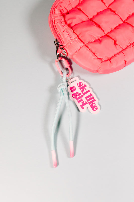 Ski Powder Bag Charm