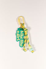 Bike Lightning Bag Charm