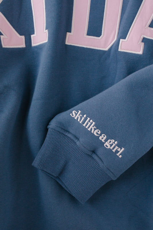 *PREORDER* Ski Day Mock Neck Fleece Sweater