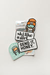 Sticker 4 Pack - Blorange