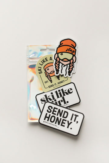 Sticker 4 Pack - Melon