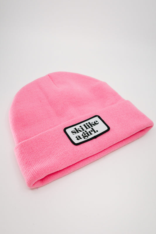 Barbie Patch Beanie
