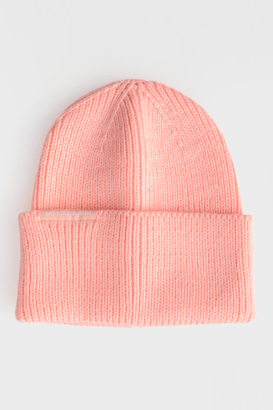 High Cuff Beanie – Pink