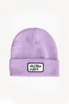 Youth Classic Patch Beanie - Lilac