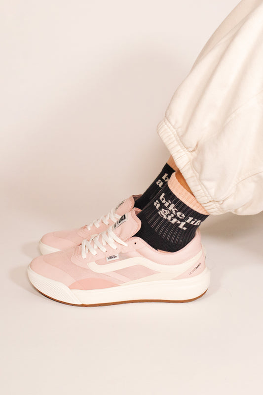 Bike Like a Girl Socks – Black