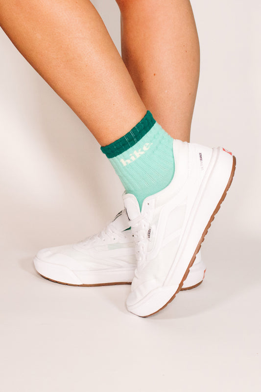 Yeah I Hike Socks – Green