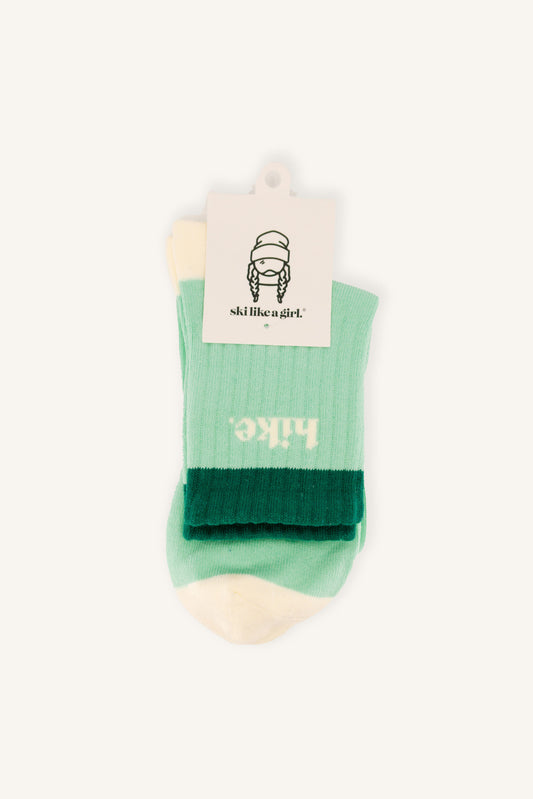 Yeah I Hike Socks – Green