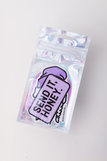 Sticker 3 Pack – Purple