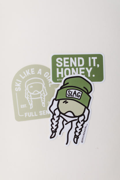 Sticker 3 Pack – Green